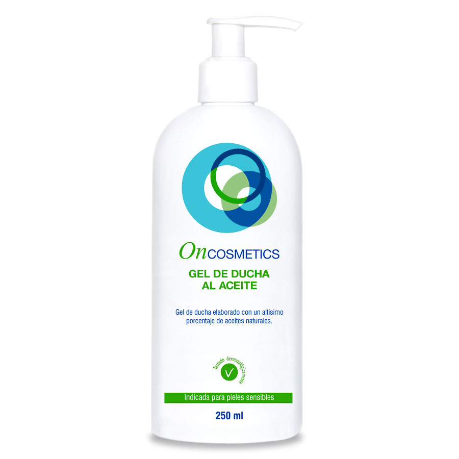 Gel de ducha oncológico Oncosmetics Aceite hidratante 250 ml - Oncosmetics